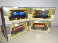 RARE Wrenn Period 1/4 Wagons - In Period 6 Replacement Boxes